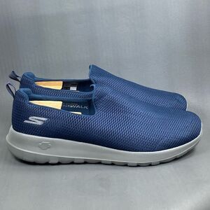 Skechers Men's GOwalk Max Modulating Slip On Navy Blue Shoes size 15